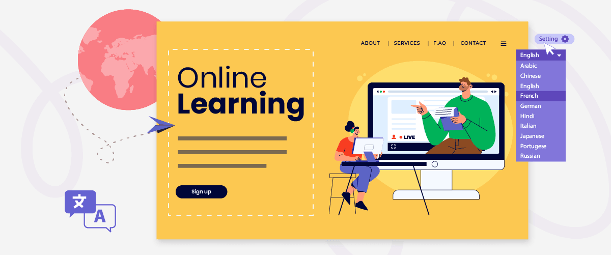 How to Create Multilingual Online Courses for a Global and International Audience