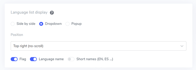 Como configurar um alternador de idioma no Tilda