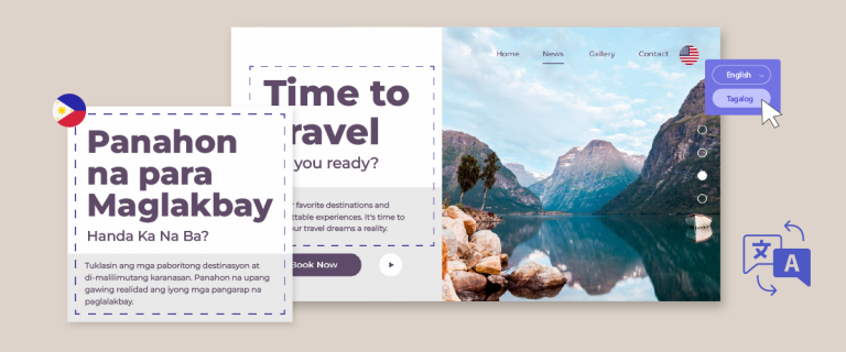 How to translate your website from English to Tagalog