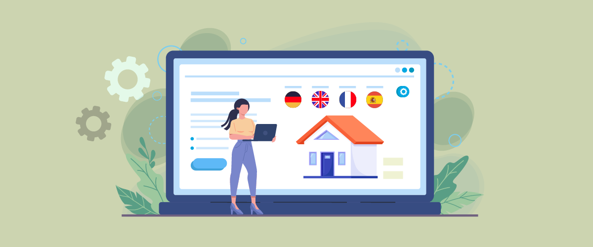 Cara membangun real estat multibahasa gratis