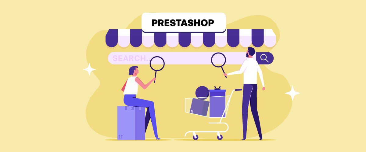 Platforma de comerț electronic PrestaShop , oameni care fac cumpărături online