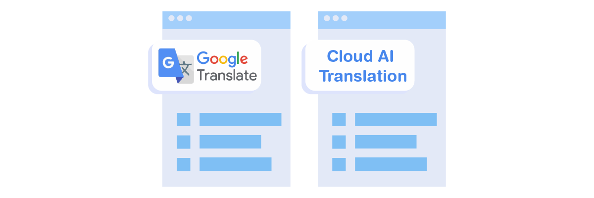 Sito Web HubSpot a tradranti automatici: Google Translate vs Cloud AI-Quale funziona meglio