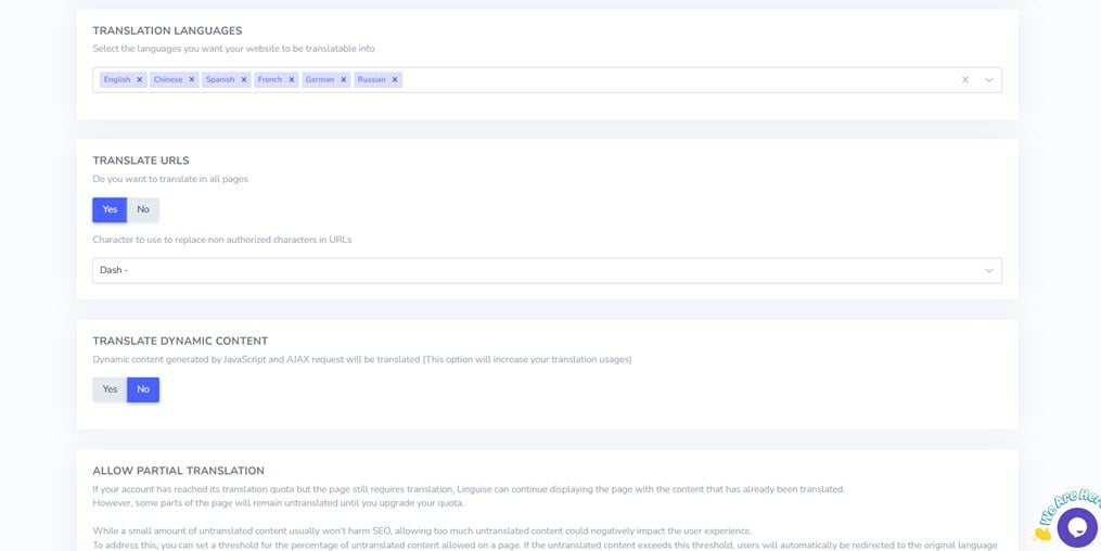 How to set up automatic translation on your Hostinger website