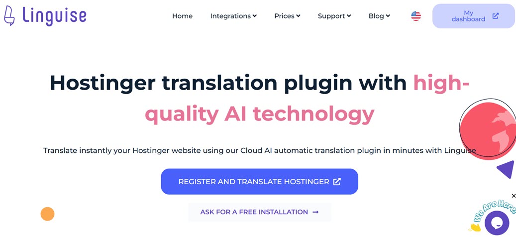 How to set up automatic translation on your Hostinger website
