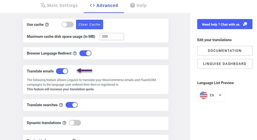 FluentCRM emails now automatically translated + better support for 3rd party plugins
