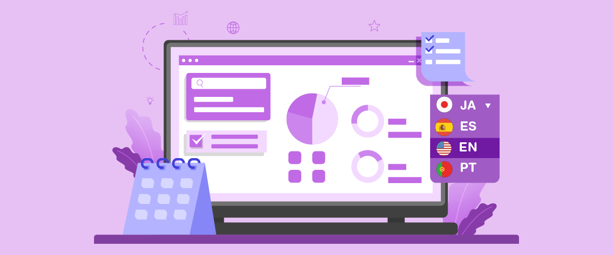 Ordinateur portable affichant des analyses de données et des graphiques. Concept de veille stratégique.