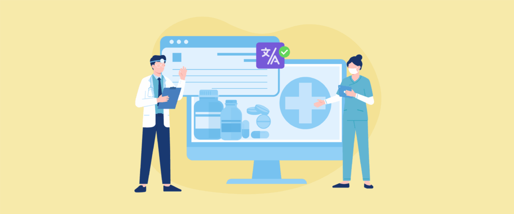 Healthcare website translation: Compliance and terminology