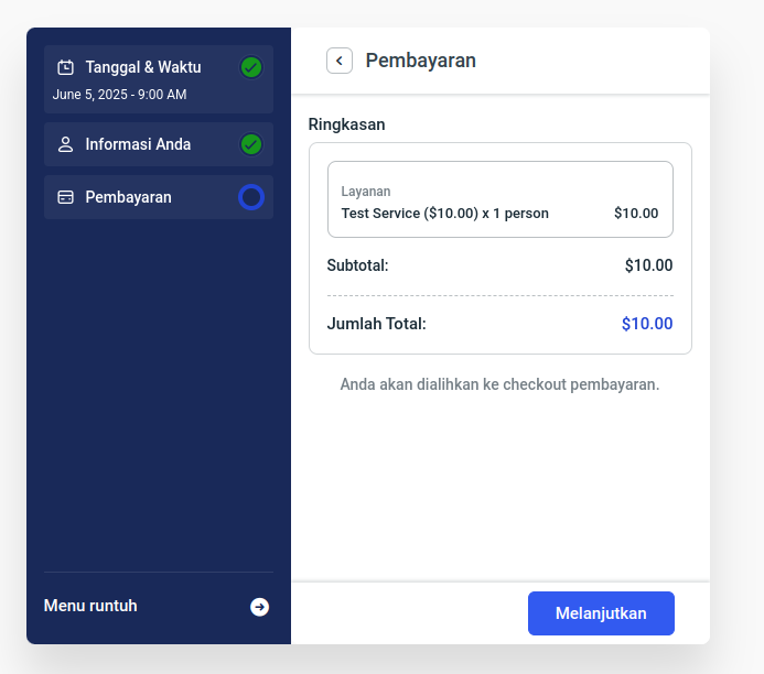 Aggiornamento del plug -in di prenotazione di Amelia: la pagina del carrello ora reindirizza in base al linguaggio selezionato