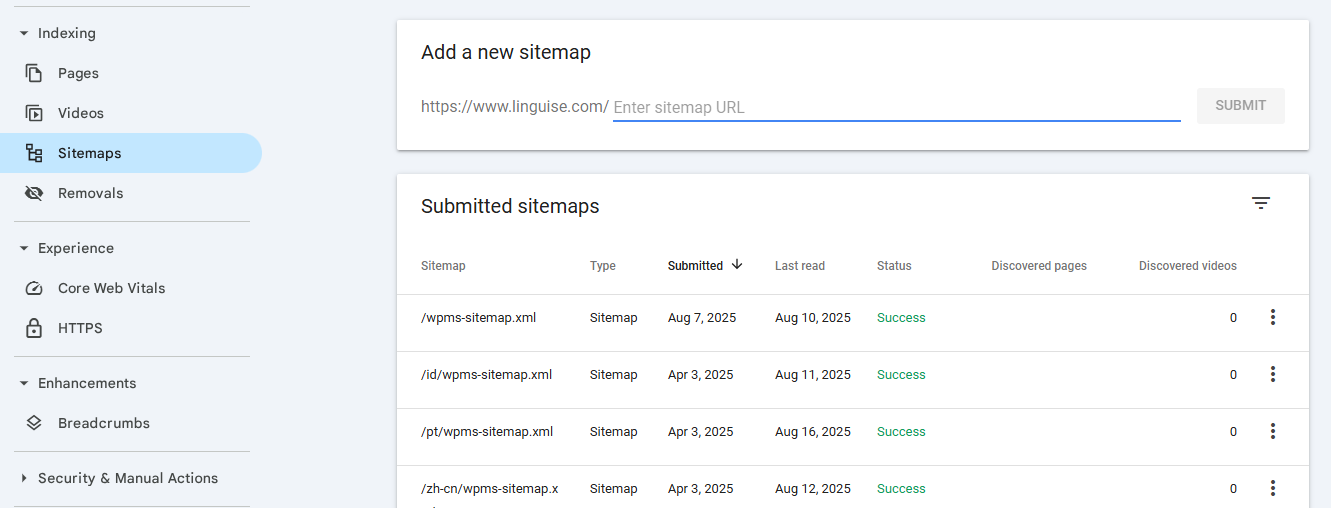 So richten Sie die Google Search Console für mehrsprachige Websites ein