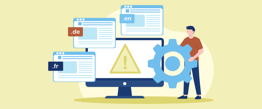 How to fix canonical tag conflicts on multi-domain translated websites