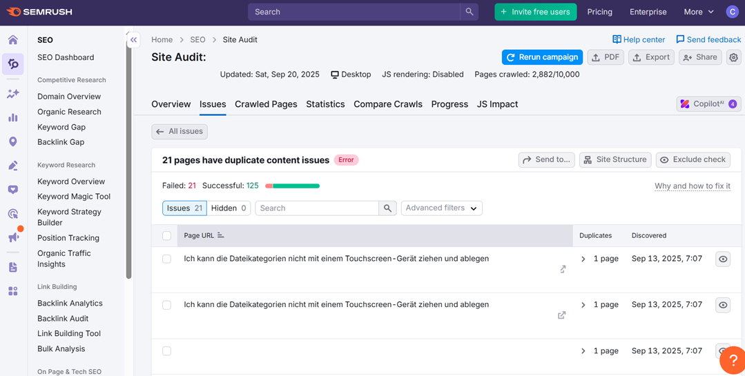 How to fix canonical tag conflicts on multi-domain translated websites
