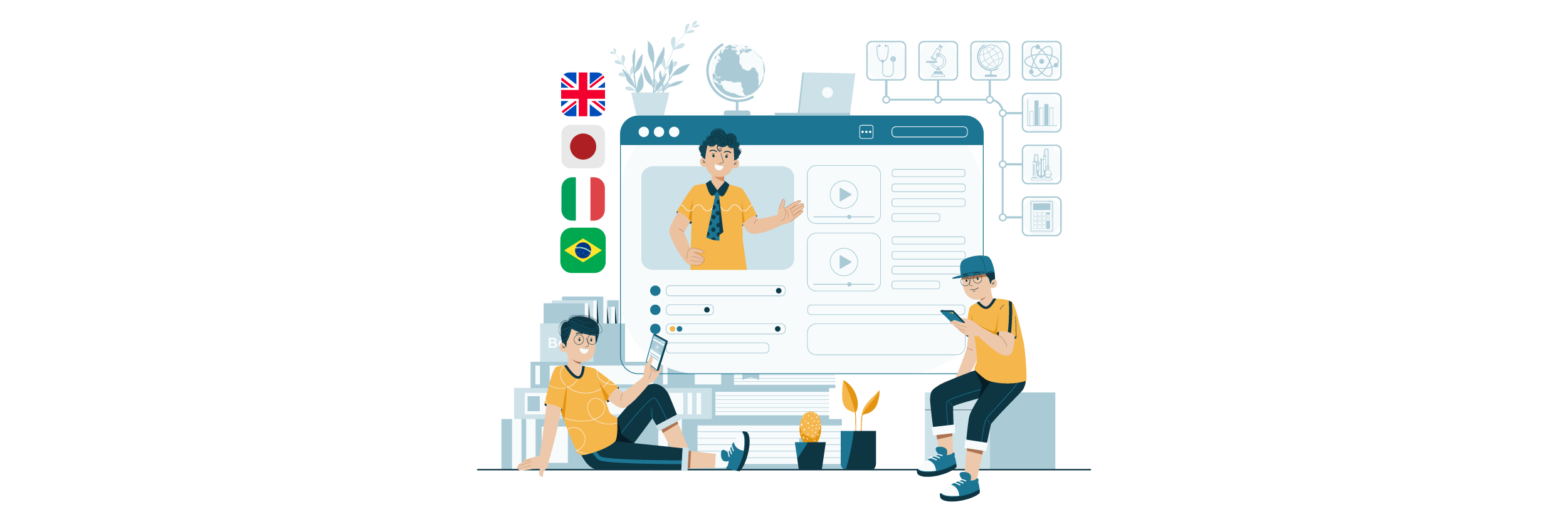 Bonnes pratiques pour traduire du contenu dynamique dans des cours en ligne multilingues