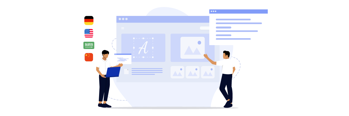 Lokalisasi gambar dan media multibahasa: Melampaui teks alternatif