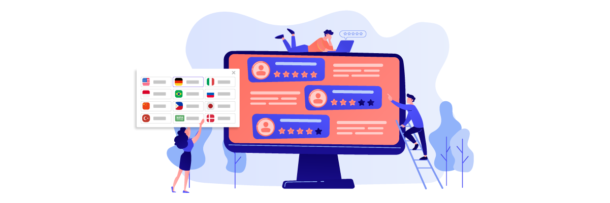 Multilingual product reviews: Strategy for authentic global social proof