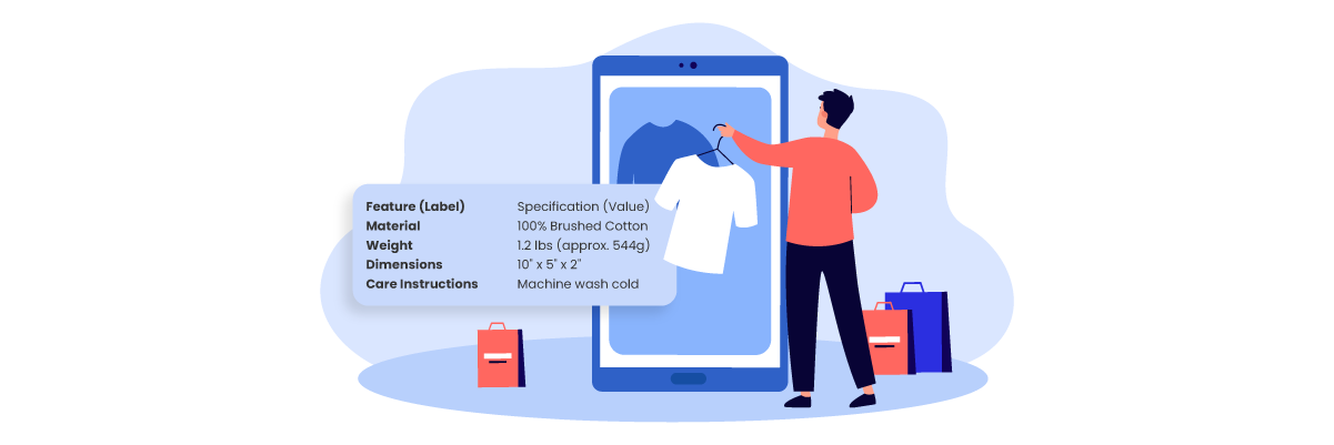 Conseils pour la traduction des tableaux de tailles, des instructions d'entretien et des tableaux de spécifications