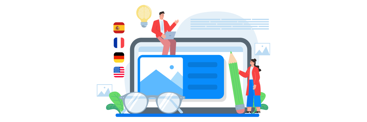 Best practices for localizing image alt-text in multiple languages