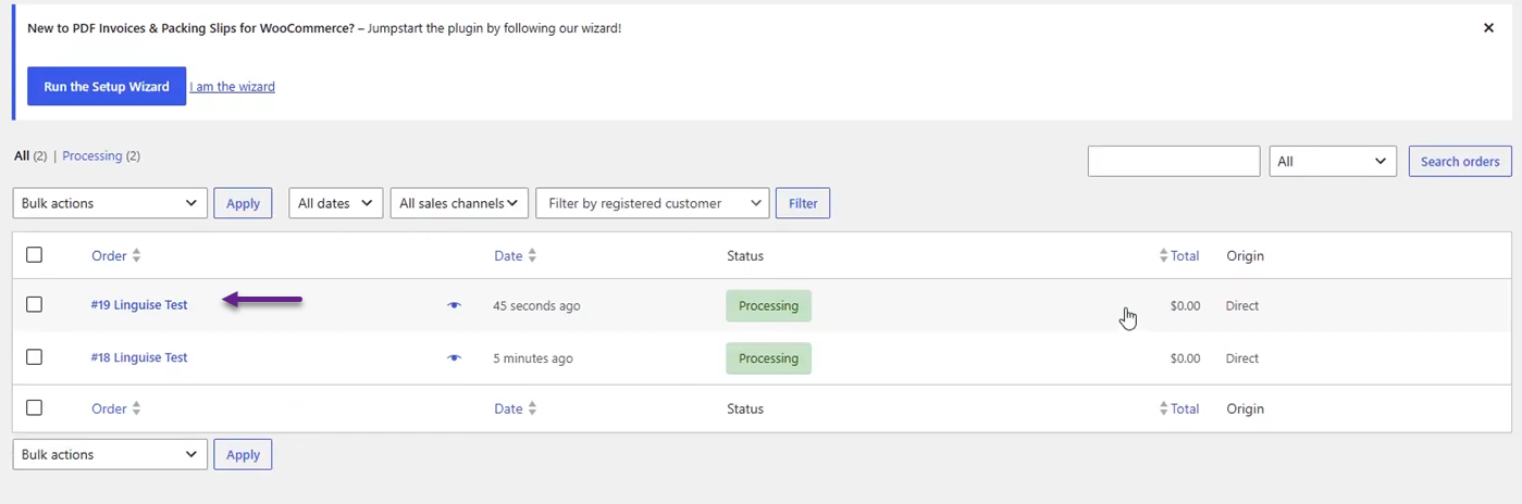 Linguise kini mendukung Faktur &amp; Slip Pengiriman PDF untuk WooCommerce