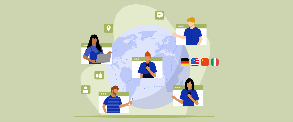 Un seul compte sur les réseaux sociaux ou plusieurs ? Comment structurer sa présence internationale sur les réseaux sociaux et rediriger le trafic vers la page dans la langue appropriée ?