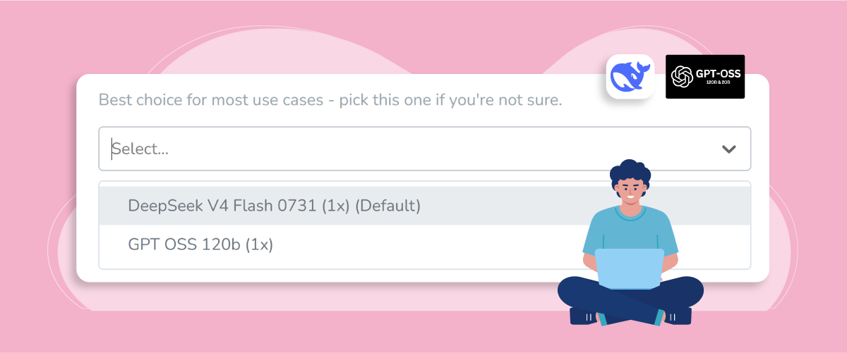 Novità: scegli il tuo modello di IA per la traduzione: DeepSeek o GPT-OSS
