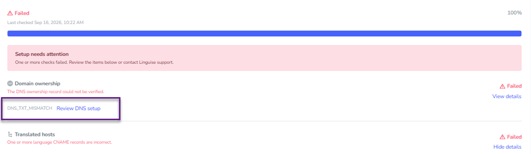 Subdomain Translation Debugger: Troubleshooting DNS, TLS, and origin errors